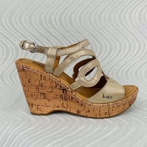 b.o.c. Born Concept Jayna Metallic Wedge 6